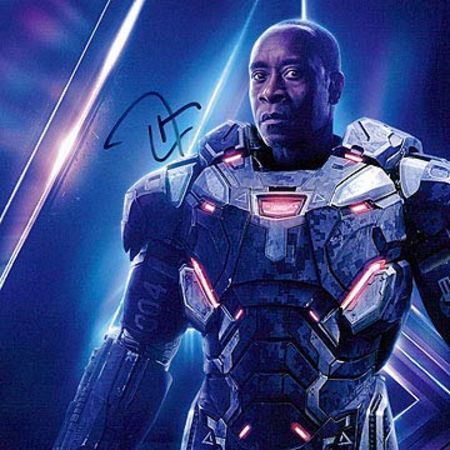 Don in the suit of War Machine